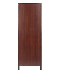 Winsome Brooke Jelly 47.44" Wood 3-Section Cupboard