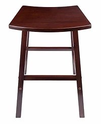 Winsome Katashi 28.62" Wood Fan Shape Bar Stool