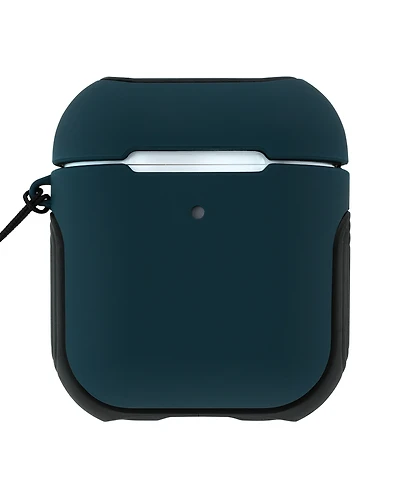 WITHit Bluestone and Black Sport Cover designed for Apple AirPods