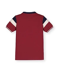 Hope & Henry Baby Boys Organic Cotton Short Sleeve Henley Tee