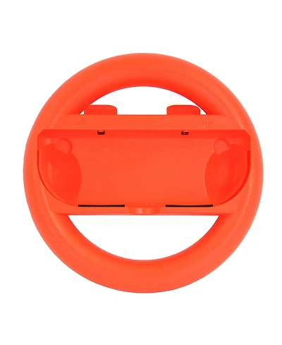 Steering Wheel for Nintendo Switch Joy-Cons in Red