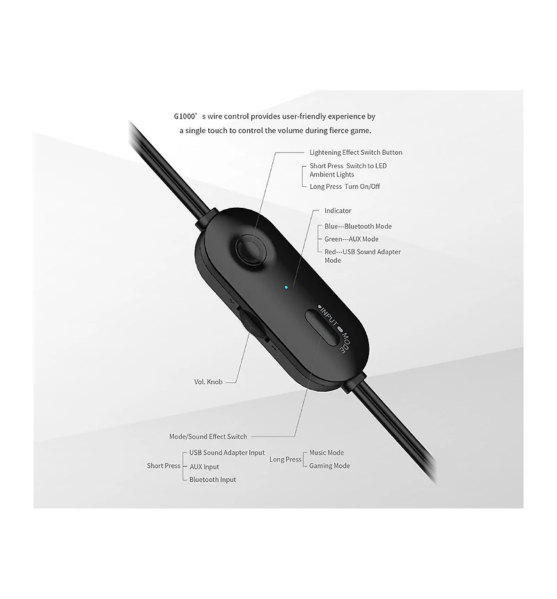 Edifier G1000 Usb Computer Speakers, Bluetooth Input Rgb Lights Gaming Speakers