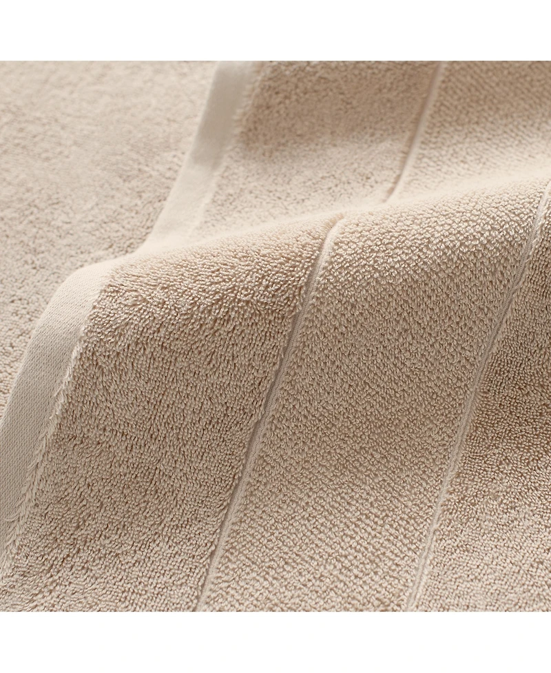 Aston and Arden Luxury Turkish Bath Towels, 2-Pack, 600 Gsm, Extra Soft Plush, 30x60, Solid Color Options with Dobby Border