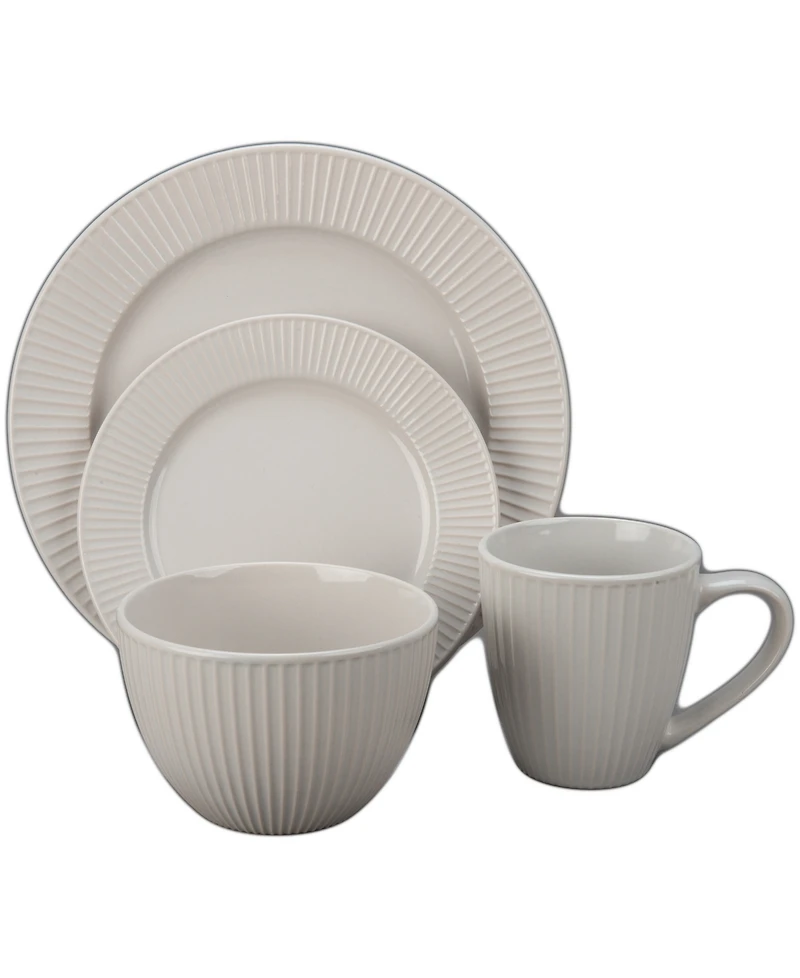 Bia Cordon Bleu Sunray 12 Piece Dinnerware Set, Service for 4