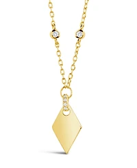 Sterling Forever Louise Pendant Necklace