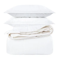 French Linen 3pc Quilt & Sham Set - King/Cal King