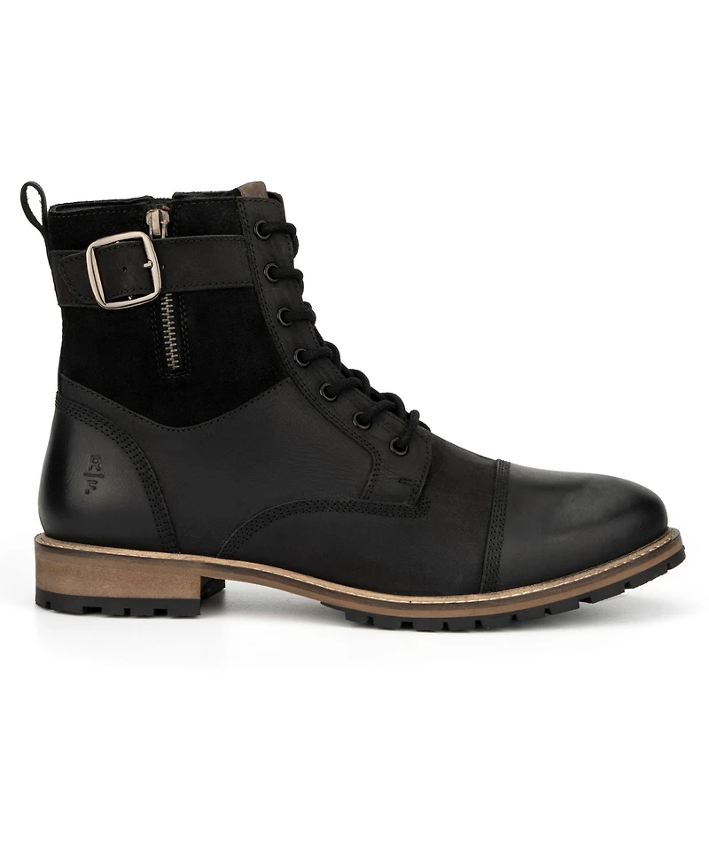 Reserved Footwear Men's Kenton Leather High-Top Boot