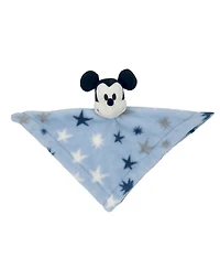 Lambs & Ivy Disney Baby Mickey Mouse Stars Blue Lovey/Security Blanket