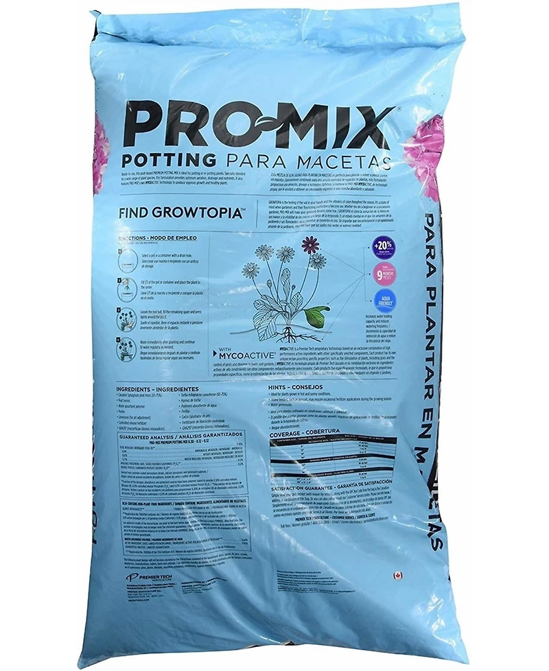 Premier Horticulture Inc Pro-mix Premium Potting Mix, 2 Cf