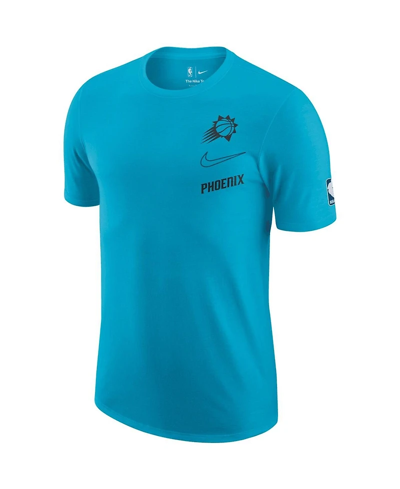 Men's Nike Turquoise Phoenix Suns 2022/23 City Edition Courtside Max90 Vintage-Like Wash T-shirt