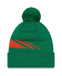 Men's New Era Green Ireland National Team Sport Cuffed Knit Hat with Pom