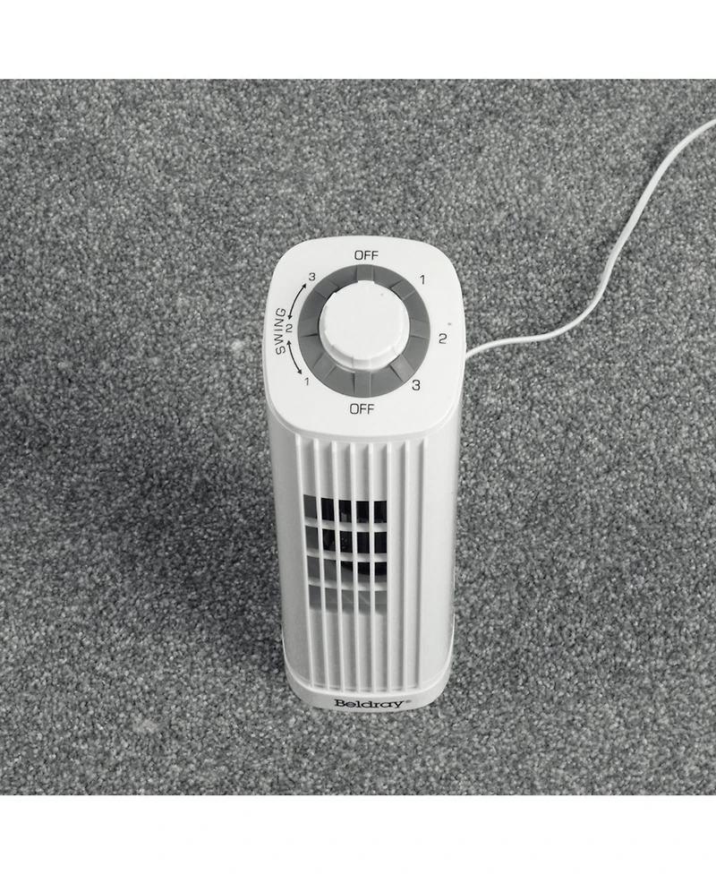 Optimus 14 Inch Portable Ultra-Slim Desktop Tower Fan