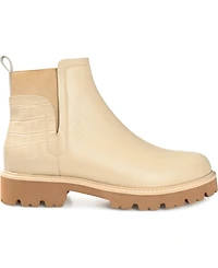 Journee Signature Women's Bristol Lug Sole Ankle Booties