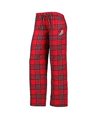 Women's Concepts Sport Red, Black Portland Trail Blazers Badge T-shirt and Pajama Pants Sleep Set