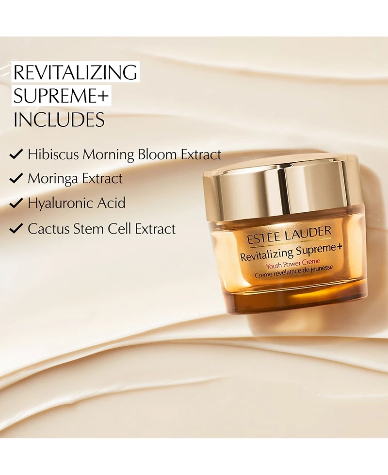 Revitalizing Supreme+ Youth Power Cream Moisturizer Refill with Hyaluronic Acid & Peptides , 2.5 oz.