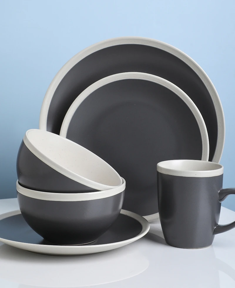 Stone Lain Serenity 16 Pc. Dinnerware Set, Service For 4