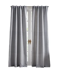 Karl Lagerfeld Paris Blocked Geo Matelasse 95" x 50" Room Darkening Panels, Set of 2