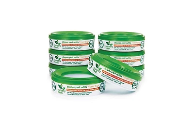 Munchkin Baby Nursery Fresh Refill Rings for Diaper Genie and Pails, 8 Pack