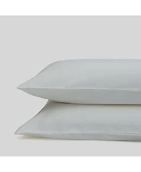Fabdreams Organic 300 Thread Count Certified Organic Cotton Percale Pillowcase Set of 2