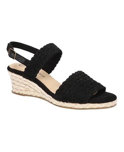 Bella Vita Women's Mariella Espadrille Wedge Sandals