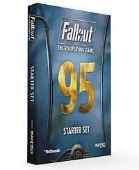 Modiphius Fallout the Tabletop Role Playing Game Starter 12 Piece Set
