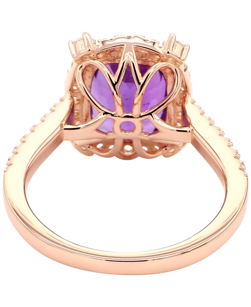 Opal (1 ct. t.w.) & White Topaz (1/20 ct. t.w.) Ring Set in Gold-Plated Sterling Silver (Also Available in Other Gemstones)