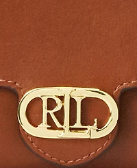 Lauren Ralph Lauren Leather Medium Adair Wallet Crossbody