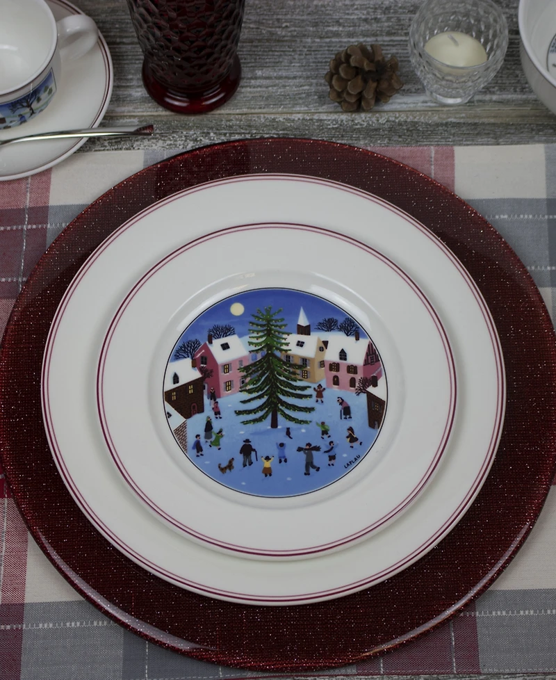 Villeroy & Boch Design Naif Christmas Salad Plate