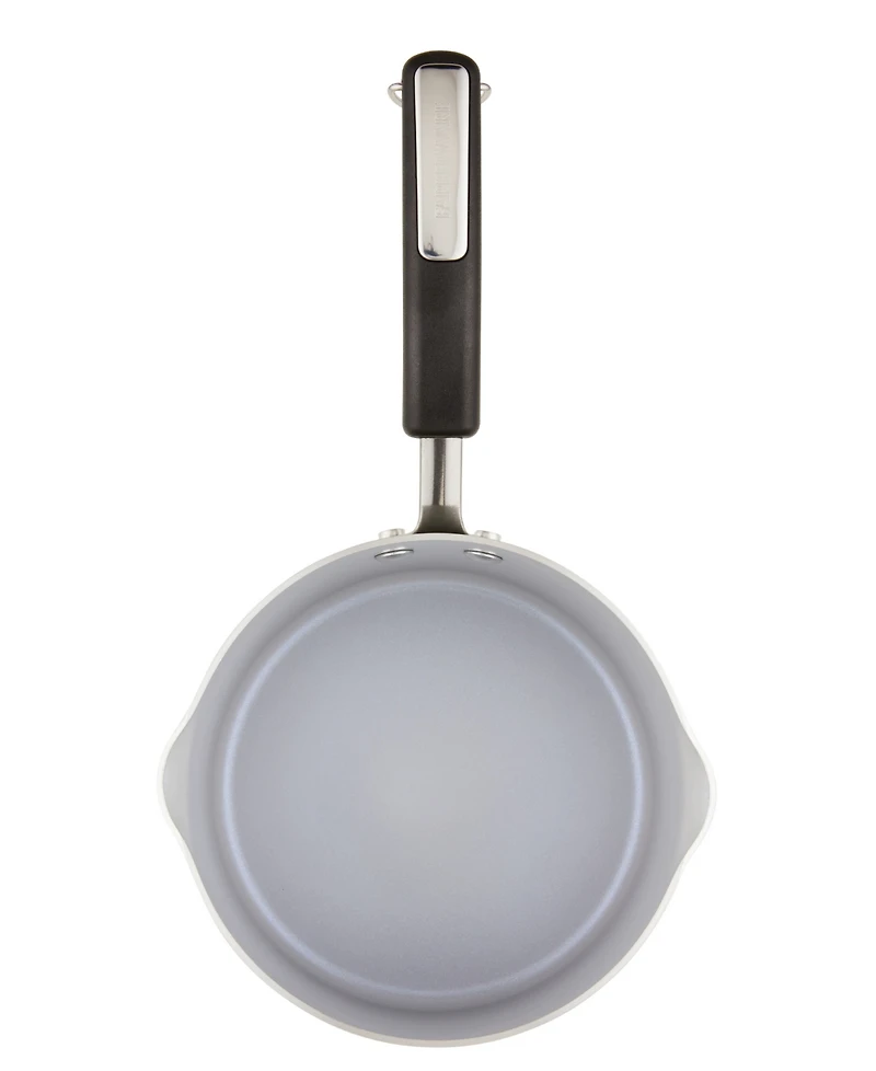 Farberware Ceramic Nonstick Straining 3 Quart Saucepan with Lid