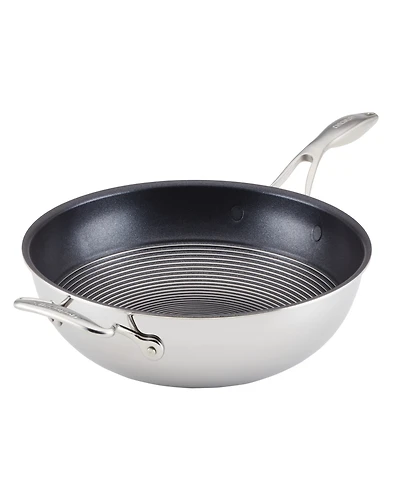 Circulon Clad Stainless Steel 12.5" Induction Stir Fry Pan