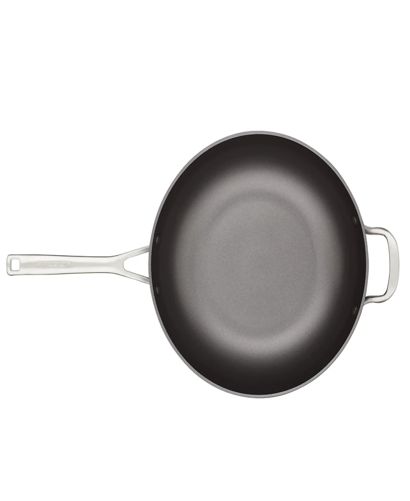 KitchenAid Hard-Anodized Aluminium 12.25" Induction Non-stick Wok with Helper Handle