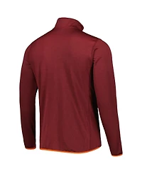 Men's Columbia Maroon Virginia Tech Hokies Park View Omni-Wick Half-Zip Top