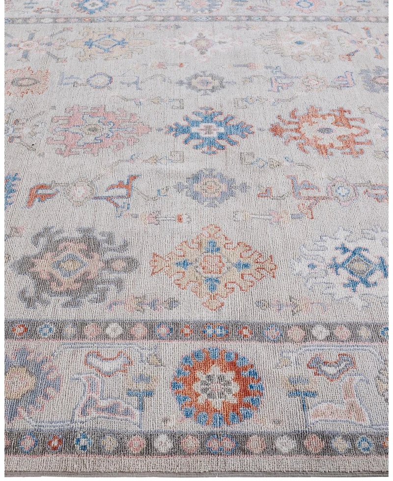 Adorn Hand Woven Rugs Oushak M1973 6'2"x8'8" Area Rug
