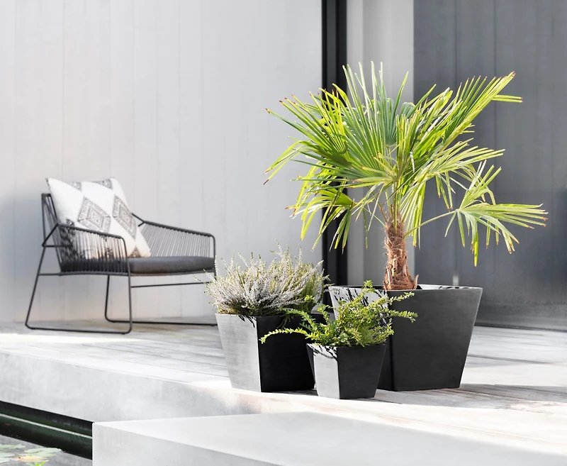 Ecopots Rotterdam Indoor and Outdoor Square Planter