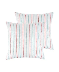 Levtex Holly Jolly 2-Pc. Sham Set, European