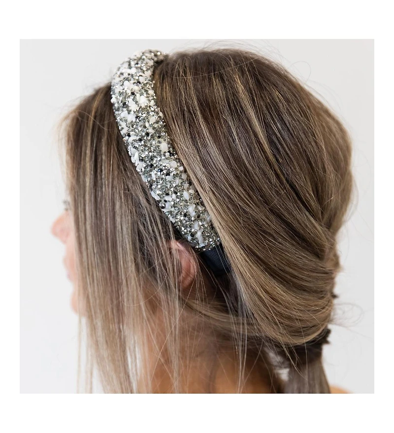 Women's All that Glitters Headband - Silver