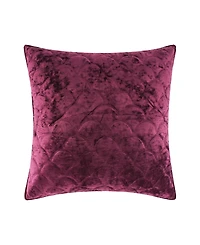 Levtex Empire Velvet Plum Sham, European
