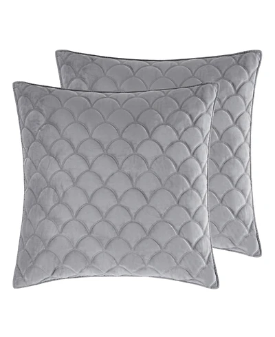 Levtex Velvet 2-Pc. Sham Set, European