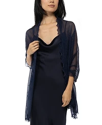 I.n.c. International Concepts Ruffle-Edge Metallic Evening Wrap, Created for Macy's