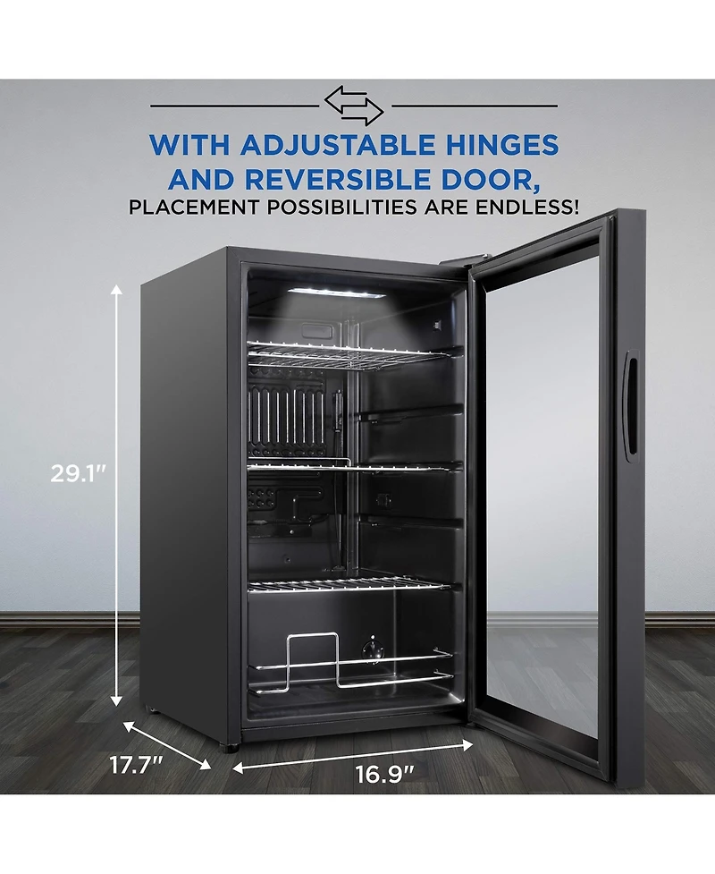 Ivation Can Small Refrigerator and Mini Bar Beverage Cooler
