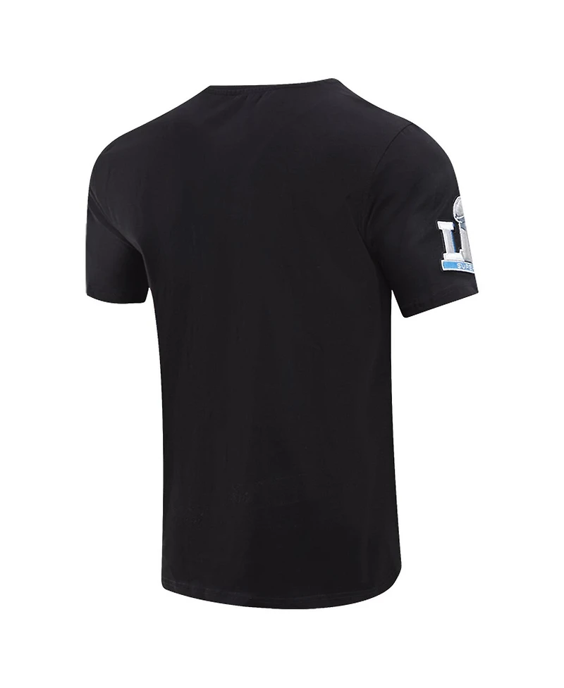 Men's Pro Standard Black Philadelphia Eagles Super Bowl Lii Patch Hometown Collection T-shirt
