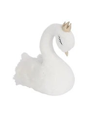 Lambs & Ivy Signature Swan Princess Plush White Stuffed Animal Toy - Princess