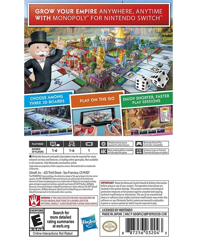 Monopoly - Nintendo Switch