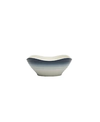 Mikasa Swirl Square 16 Piece Dinnerware Set, Service For 4