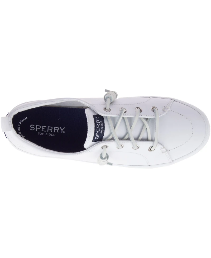 Sperry Women's Crest Vibe Leather Sneakers, Created for Macy's