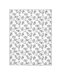 Lambs & Ivy Disney Baby Winnie The Pooh Baby Blanket - Tan/Cream Jersey/Minky