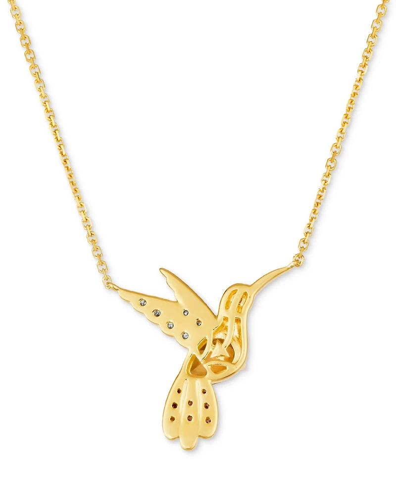 Le Vian Cinnamon Citrine (1/2 ct. t.w.), Nude Diamonds (1/8 ct. t.w.), Chocolate Diamonds (1/6 ct. t.w.) & Blackberry Diamonds (1/6 ct. t.w.) Hummingb