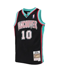 Big Boys Mitchell & Ness Mike Bibby Black Vancouver Grizzlies 2000-01 Hardwood Classics Swingman Jersey