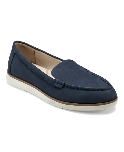 Easy Spirit Women's Shutter Pointy Toe Casual Slip-on Loafers