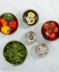 JoyJolt Stainless Steel Mixing Bowl, Set of 6